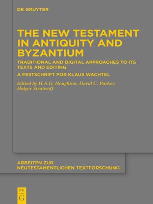 cover image of The New Testament in Antiquity and Byzantium